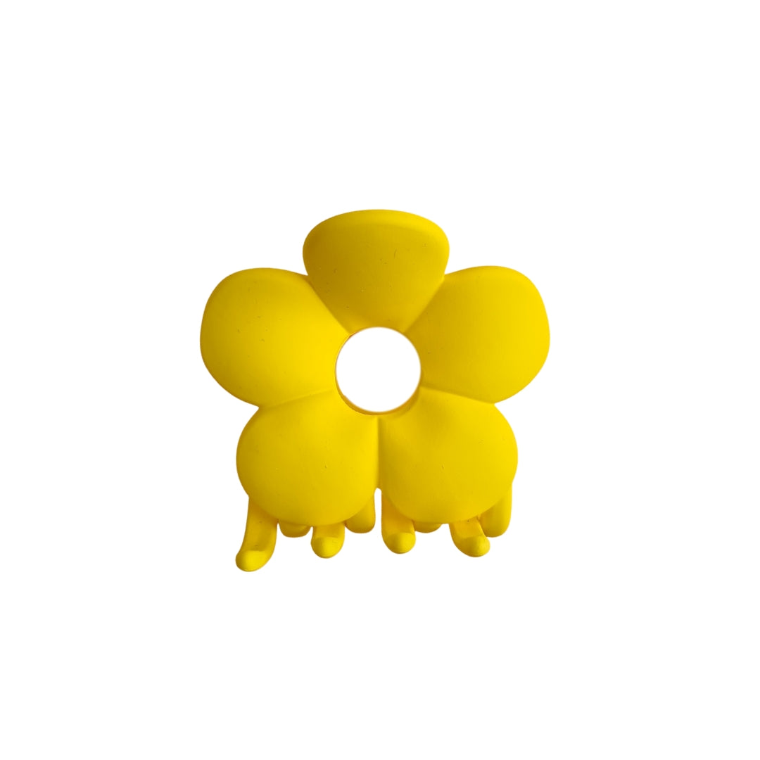 Yellow Daisy Claw Clip