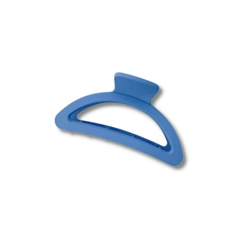 Blue Half Circle Claw Clip