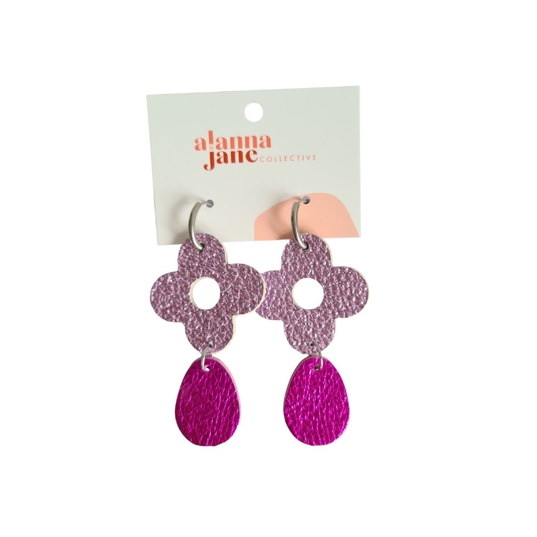 Ellery Leather Statement Earrings