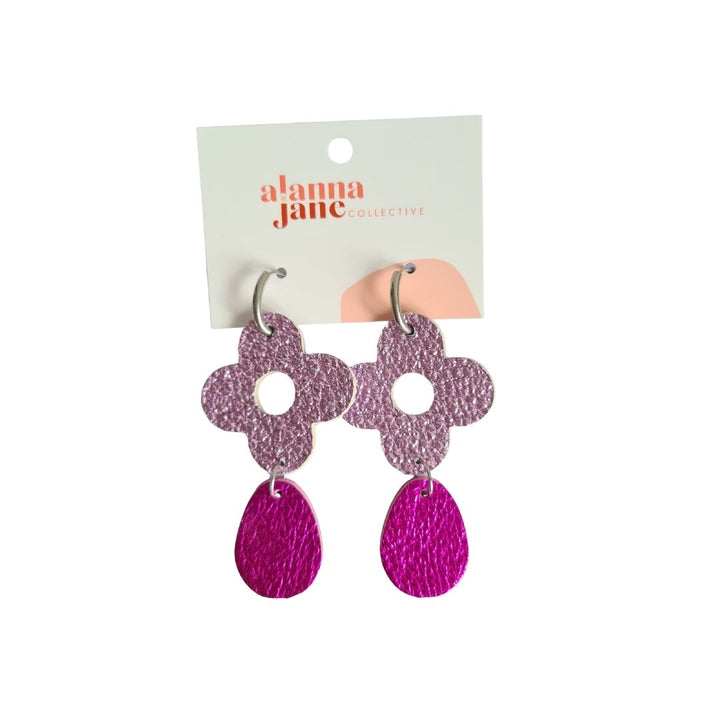 Ellery Leather Statement Earrings