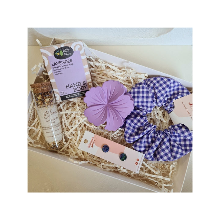 Large Purple Gift Box