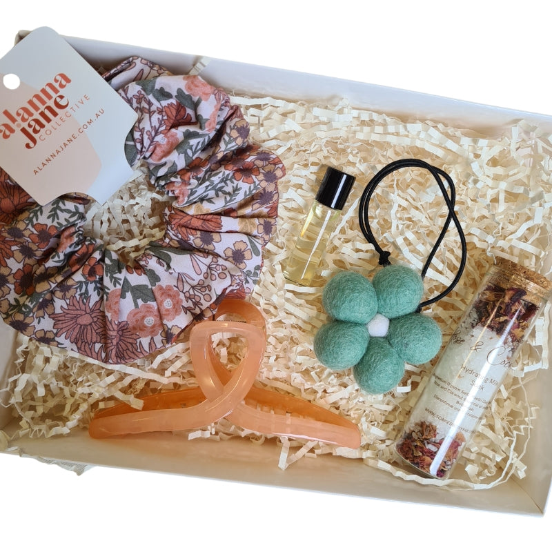 Mint and Peach Gift Box