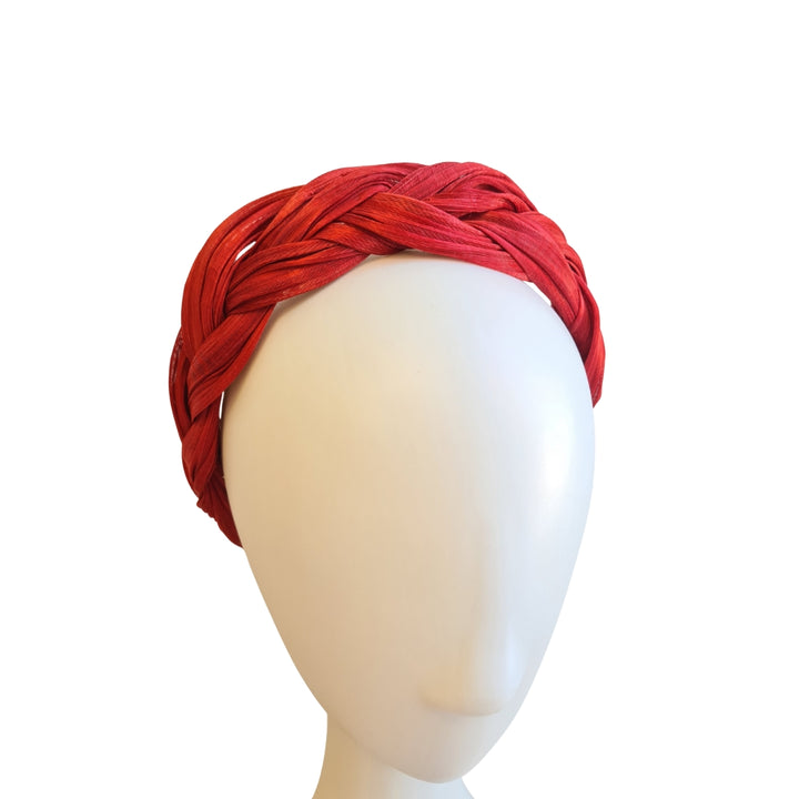 Red Braided Headpiece