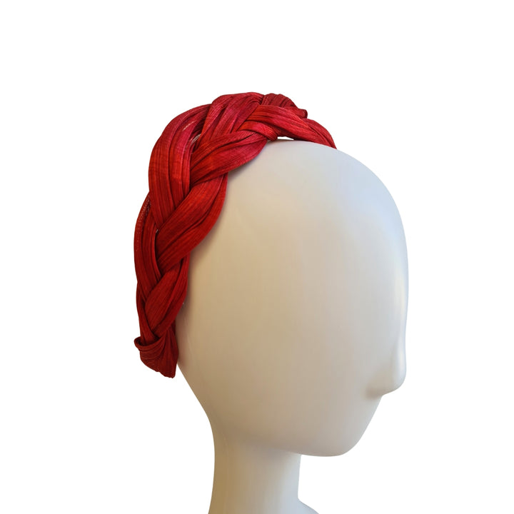 Red Braided Headpiece