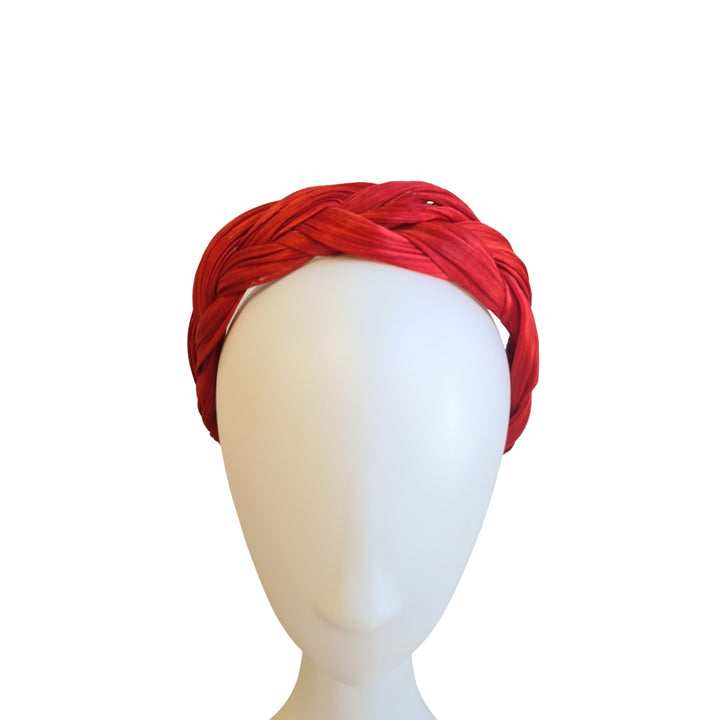 Red Braided Headpiece