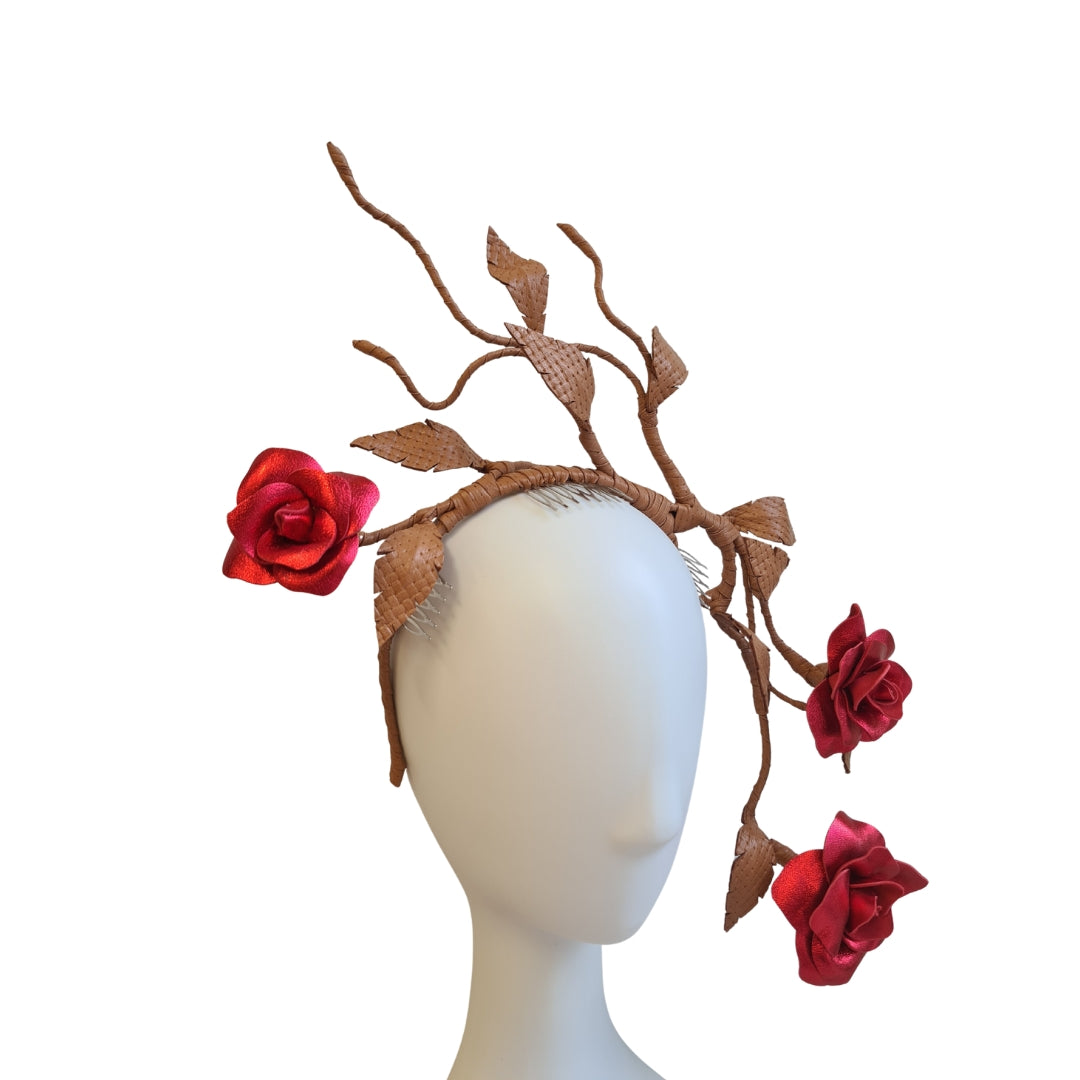 Floating Rose Headpiece