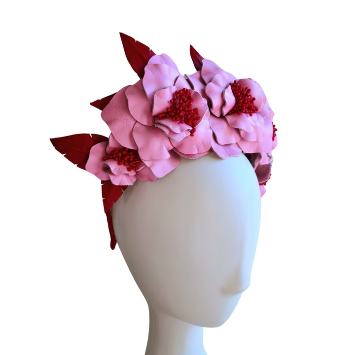 Rosa Leather Headpiece