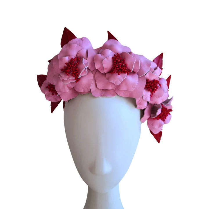 Rosa Leather Headpiece