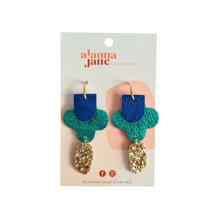 Zali Leather Statement Earrings