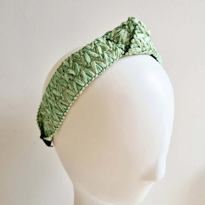 Green Woven Headband