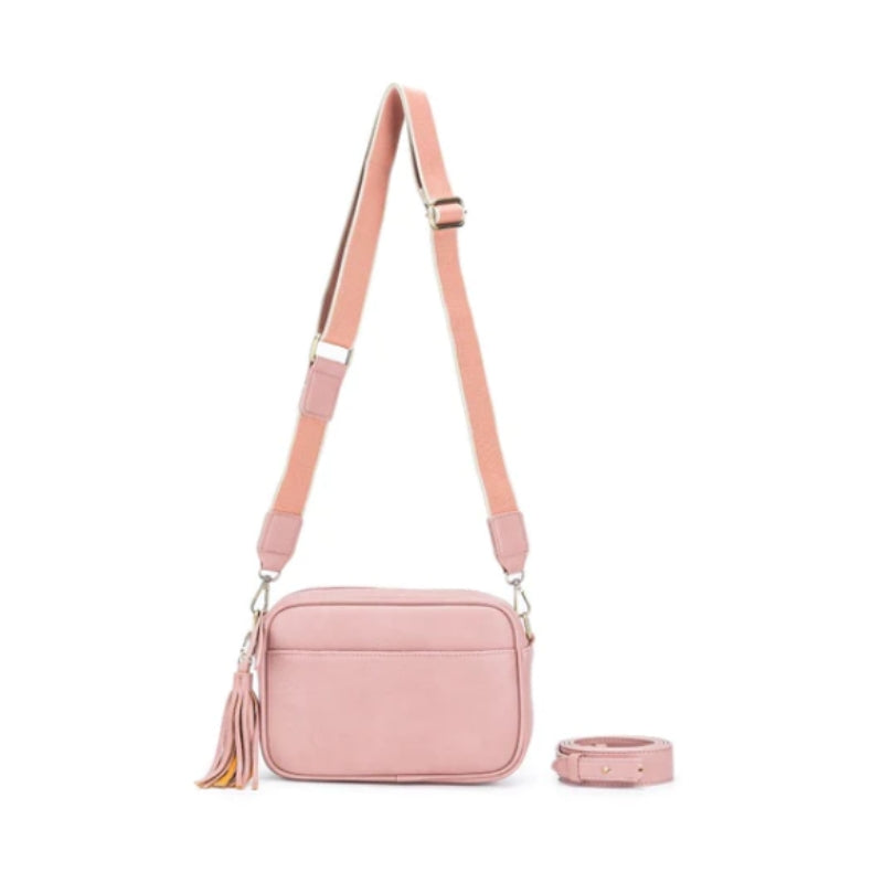 Raven Crossbody Bag in Pink