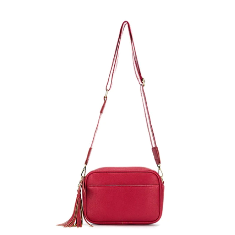 Raven Crossbody Bag in Raspberry
